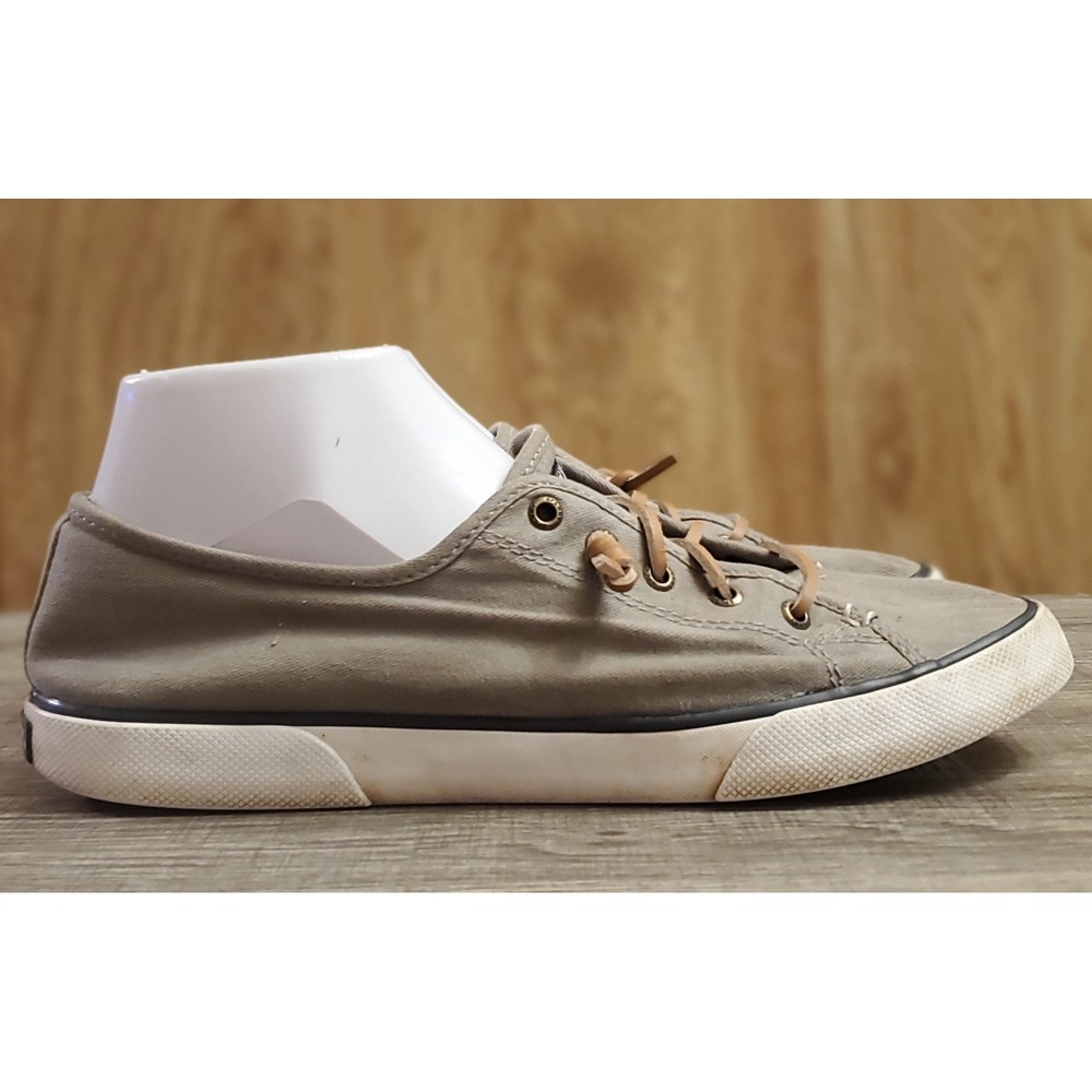 Sperry Top-Sider Crest Vibe‎ Canvas Shoes Women's Size 9.5 Gray